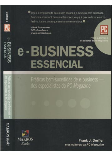 Sebo Do Messias Livro E Business Essencial Práticas Bem Sucedidas De E Business Dos 3103