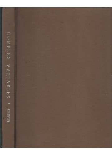 Sebo do Messias Livro - Complex Variables - Theory and Problems of ...
