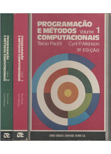 Sebo do Messias Livro - Programação e Métodos Computacionais - 2 Volumes