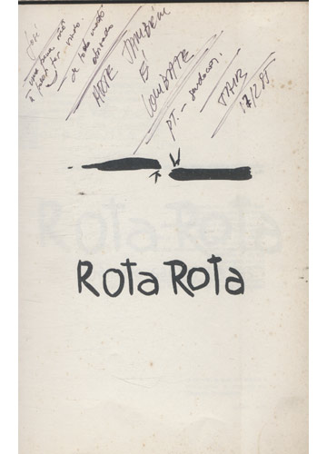 Sebo do Messias Livro - Rota Rota - Com Dedicatória do autor