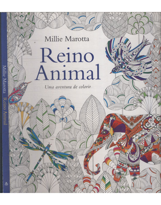 Sebo do Messias Livro - Reino Animal - Uma Aventura de Colorir
