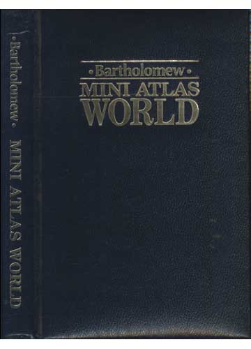 Sebo do Messias Livro - Batholomew Mini Atlas World
