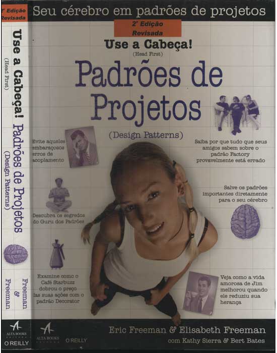 Sebo do Messias Livro - Use a Cabeça - Padrões de Projetos