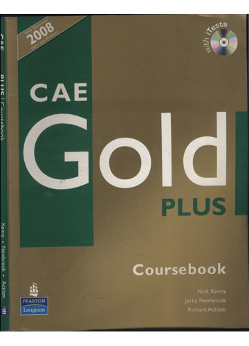 Sebo do Messias Livro - CAE Gold Plus - Coursebook - Com CD
