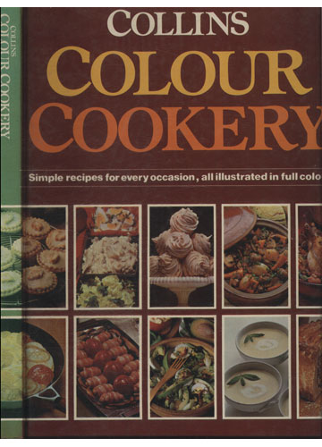 Sebo do Messias Livro - Collins Colour Cookery