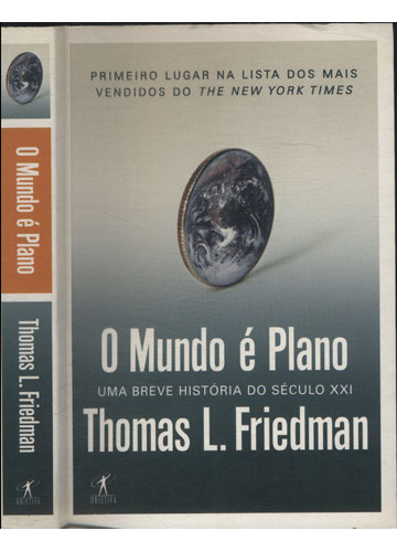 Sebo do Messias Livro - O Mundo é Plano