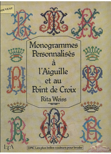 Alphabets et monogrammes au point de croix - Roque Laurence et Cl