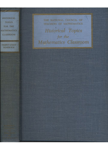 Sebo do Messias Livro - Historical Topics for the Mathematics Classroom