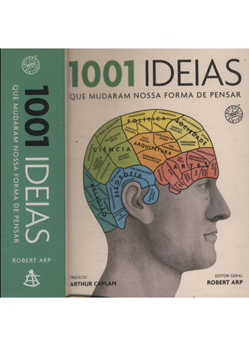 Sebo do Messias Livro - 1001 Idéias Que Mudaram Nossa Forma de Pensar