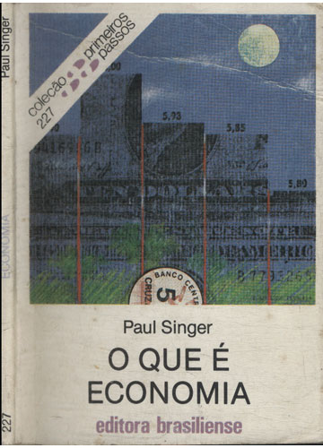 Sebo do Messias Livro - Economia - O que É Economia