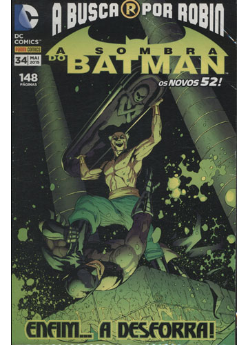 Sebo do Messias Gibi - A Sombra do Batman - Nº.34 - Enfim a Desforra