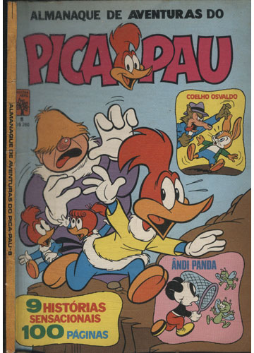Sebo do Messias Gibi - Almanaque de Aventuras do Pica Pau - N°.8