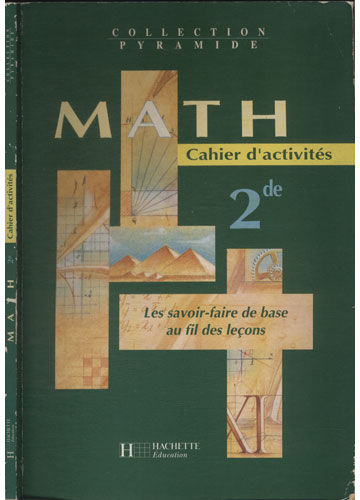 Sebo do Messias Livro - Math 2de + Math 2de Cahier d'Activités