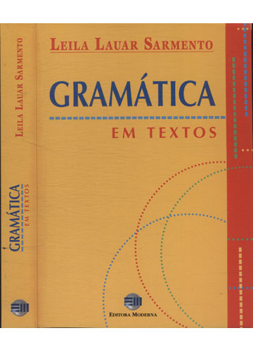 Sebo do Messias Livro - Gramática em Textos