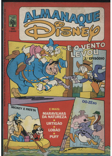 Sebo do Messias Gibi Almanaque Disney Nº 165