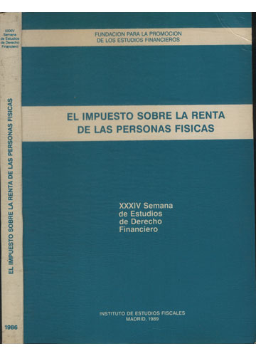 Sebo do Messias Livro - El Impuesto Sobre la Renta de las Personas Fisicas