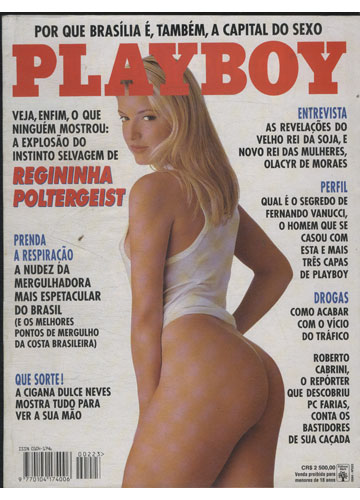 Sebo do Messias Revista Playboy 1994 Nº 223 Regininha  