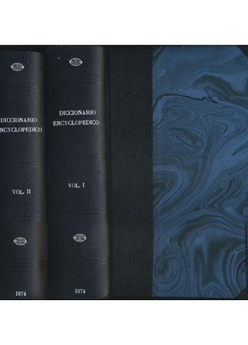 Sebo do Messias Livro - Diccionario Encyclopedico - 2 Volumes