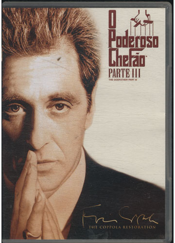 Sebo do Messias DVD - O Poderoso Chefão - Parte III *capa Slim*