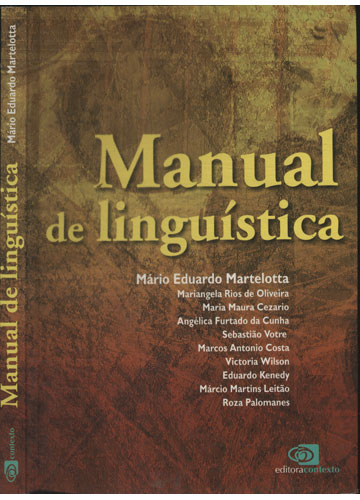 Sebo Do Messias Livro Manual De Linguística 5700