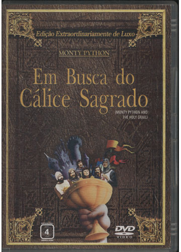 Sebo do Messias DVD - Monty Python - Em Busca do Cálice Sagrado *Duplo*