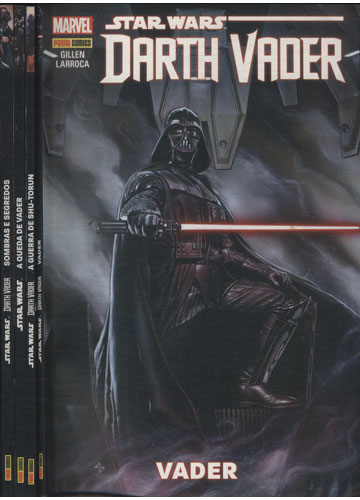 Sebo Do Messias Gibi Star Wars Darth Vader 4 Volumes