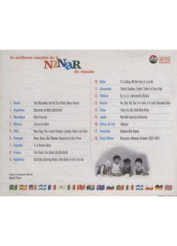 Sebo do Messias CD - As melhores canções de Ninar do mundo *capa slim*