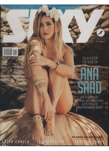 Sebo do Messias Revista - Sexy - Ano 2017 - N°.447 - Ana Saad - Sem Poster