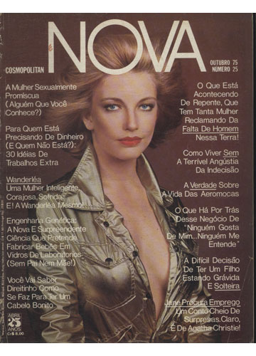 Sebo Do Messias Revista Nova Cosmopolitan Ano 1975 N°25 