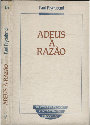 Sebo do Messias Livro - Adeus à Razão