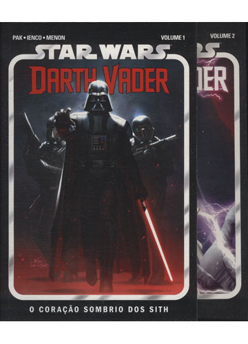 Sebo Do Messias Gibi Star Wars Darth Vader 2 Volumes