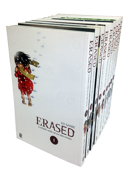 Sebo do Messias Gibi - Erased - Coleção Completa em 9 Volumes