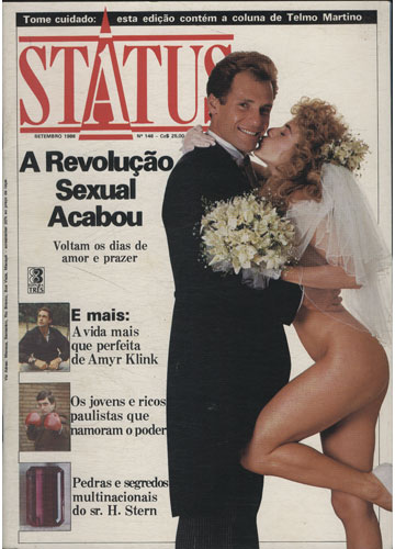 Sebo Do Messias Revista Status Ano 1986 N° 146 A Revolução