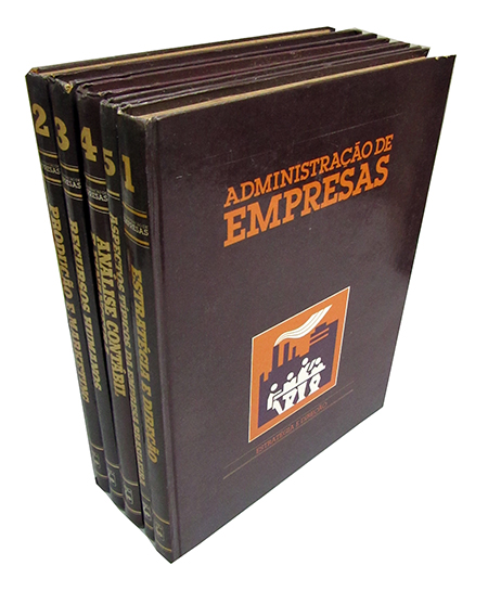 Sebo do Messias Livro - Administração de Empresas - 5 Volumes