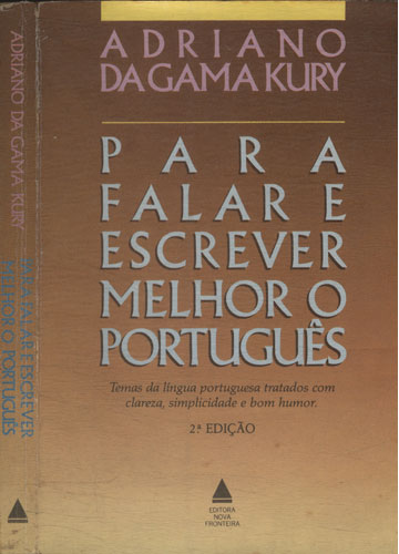 Sebo do Messias Livro - Para Falar e Escrever Melhor o Português