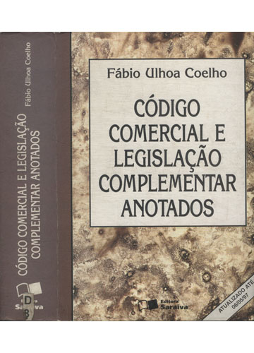Sebo do Messias Livro - Código Comercial e Legislação Complementar ...