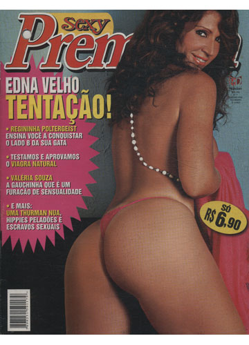 Sebo do Messias Revista Sexy Premium Ano 2004 Nº 11 Edna Velho 