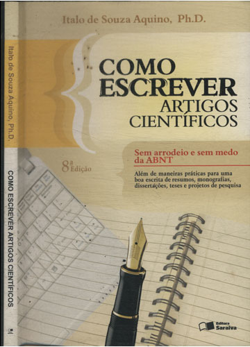 Sebo Do Messias Livro Como Escrever Artigos Científicos 3286