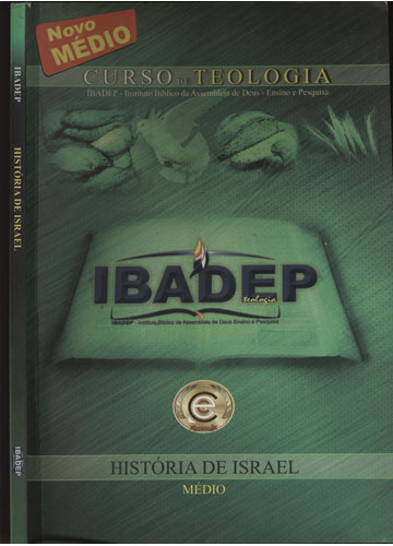 Sebo Do Messias Livro - História De Israel - IBADEP - Curso De Teologia