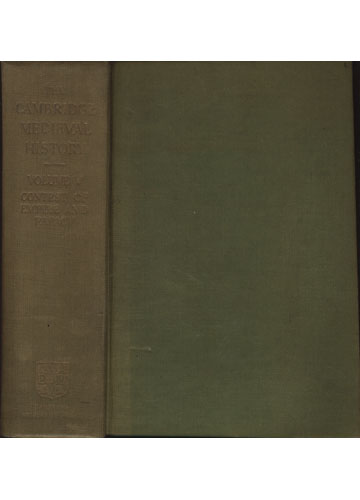 Sebo Do Messias Livro - The Cambridge Medieval History - Volume 5 ...