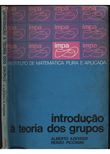 Sebo Do Messias Livro Introdução à Teoria Dos Grupos