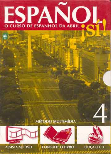 Sebo do Messias Livro - Español Sí! - Livro 4 - Com CD e DVD