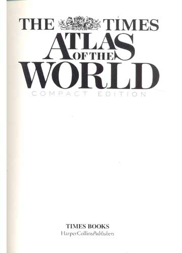 Sebo do Messias Livro - The Times Atlas of The World