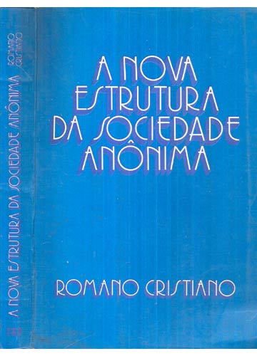 sebo-do-messias-livro-a-nova-estrutura-da-sociedade-an-nima