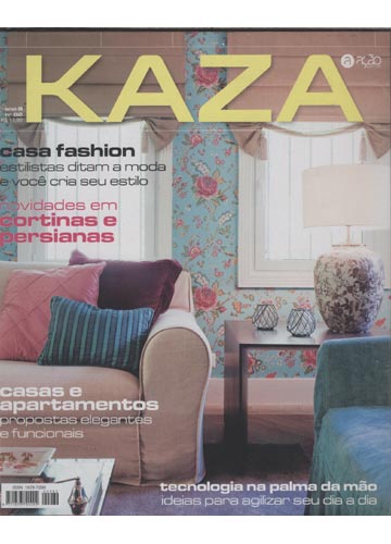Sebo do Messias Revista - Kaza - Decoração e Design - Ano 2010 - Nº.82