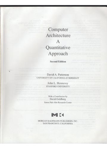 Sebo do Messias Livro - Computer Architecture A Quantitative Approach