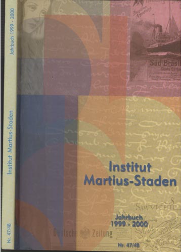 Sebo Do Messias Livro Institut Martius Staden Nr 47 48